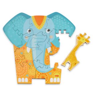 Elephant 2-in-1 Wooden Puzzle - HABA USA